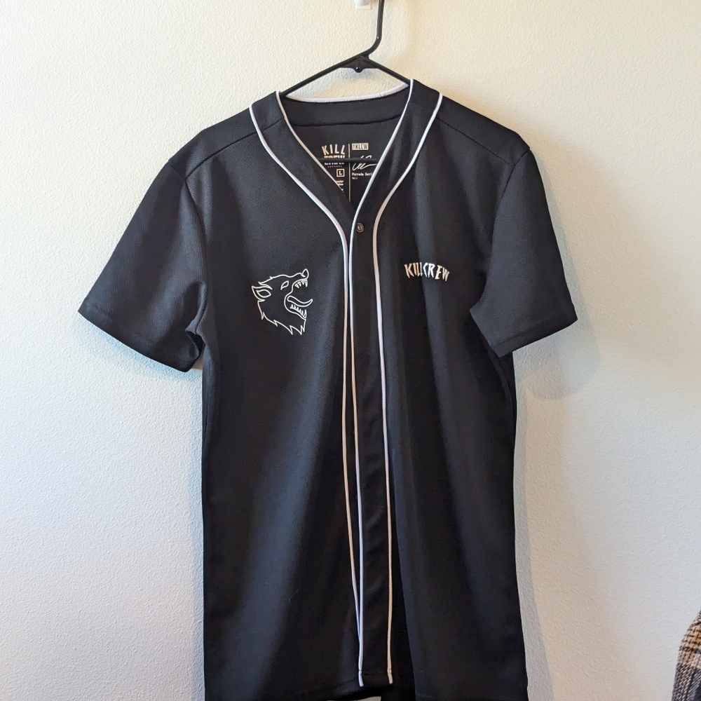 Large Kill Crew Baseball Tee